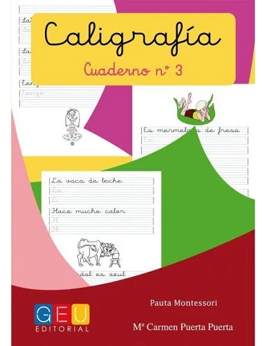 Caligrafia pauta montessori