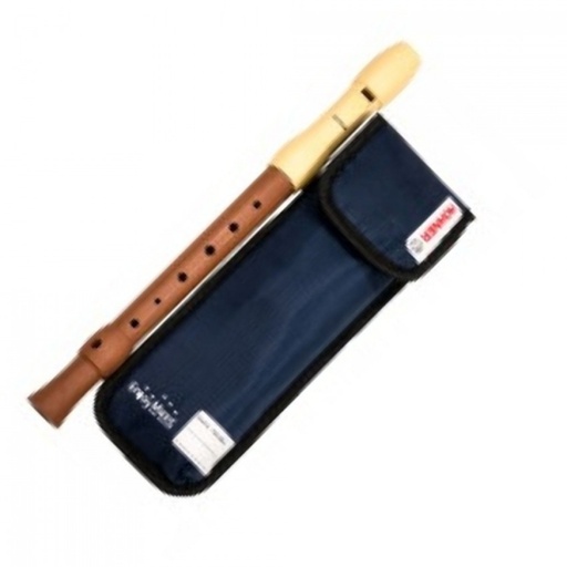 FLAUTA 2 PIEZAS MADERA-PLASTICO ALEGRA HOHNER FUNDA AZUL