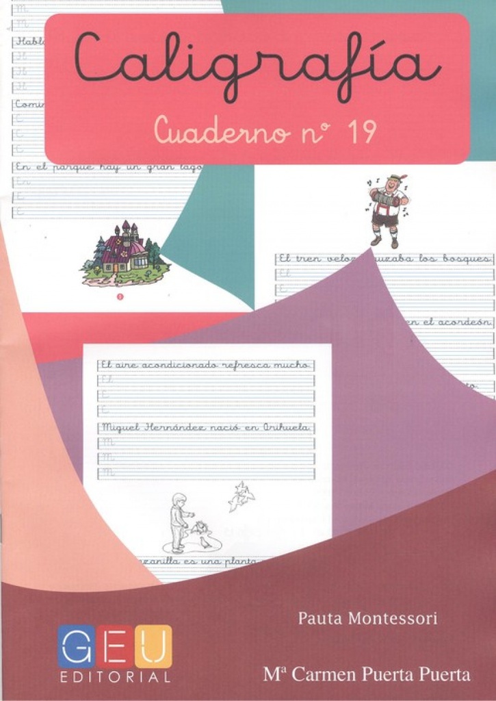 Caligrafia pauta montessori
