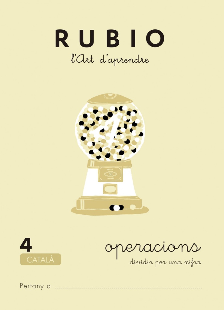 Rubio, l'art d'aprendre. Operacions 4