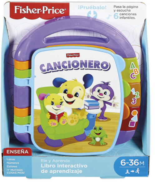 LIBRO INTERACTIVO RIE Y APRENDE FISHER PRICE