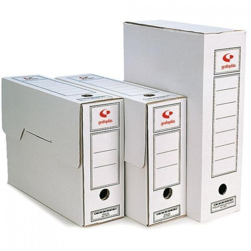 C/50 ARCHIVADOR DEFINITIVO CARTON Fº PROLONGADO 385X275X115
