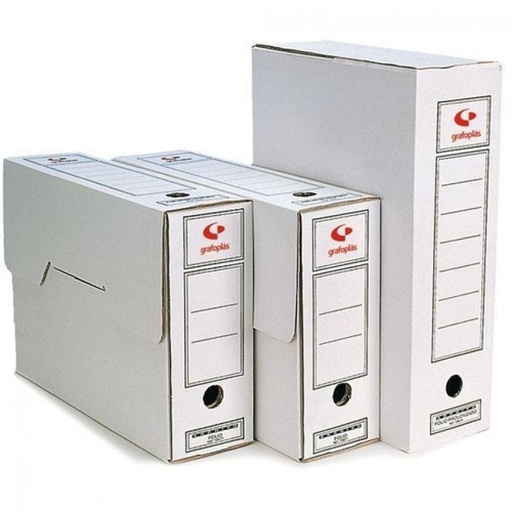C/50 ARCHIVADOR DEFINITIVO CARTON Fº PROLONGADO 385X275X115