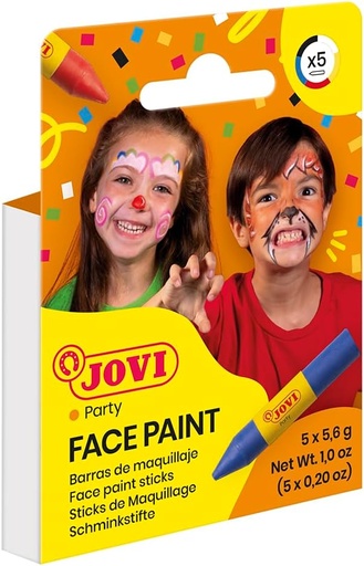 [175] ESTUCHE 5 BARRAS MAQUILLAJE 4G COLORES SURTIDOS