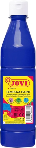 Bote tempera liquida jovi azul ultramar 500 ml