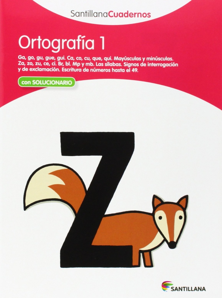 Ortografía, Educación Primaria. Cuaderno 1