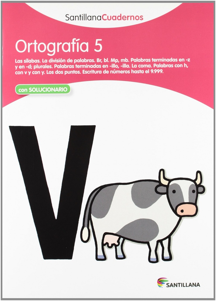 Ortografía, Educación Primaria. Cuaderno 5