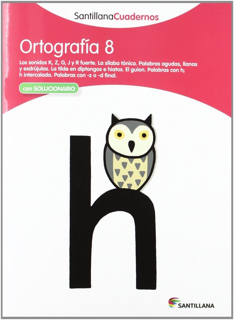 Ortografía, Educación Primaria. Cuaderno 8