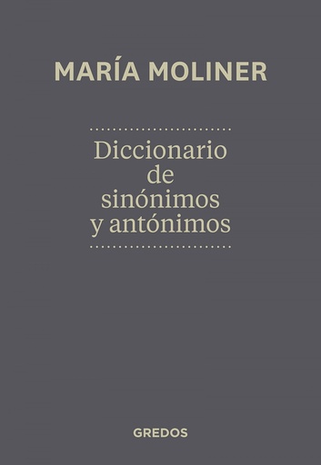 Diccionario de sinonimos y antonim.N.Ed
