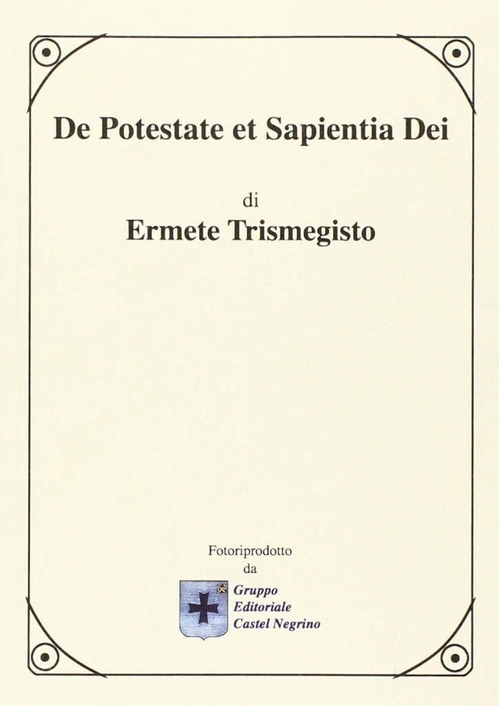 De potestate et sapientia dei