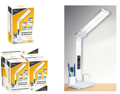 LAMPARA DE ESTUDIO LED RECARGABLE CON CUBILETES