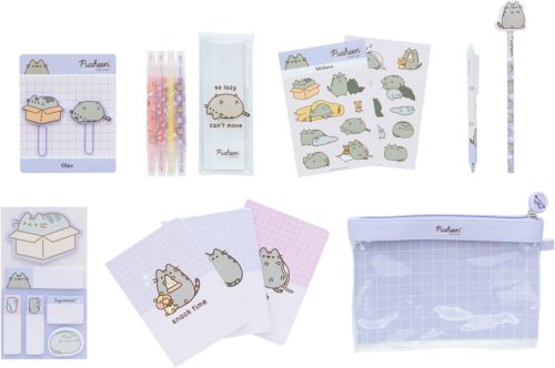 SET DE PAPELERIA PUSHEEN MOMENTS