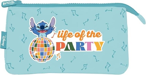 PORTATODO TRIPLE DISNEY STITCH WAVES