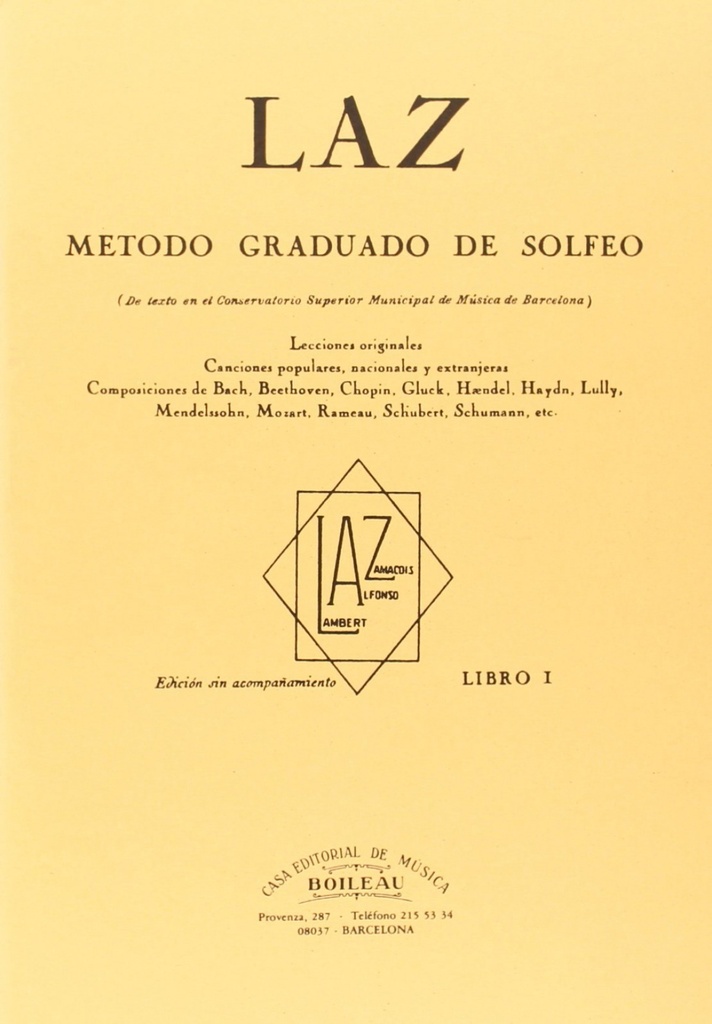 Laz:método de solfeo