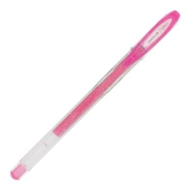 [788927000] C/12 BOLIGRAFO UNI-BALL SIGNO SPARKLING 1MM ROSA PURPURINA