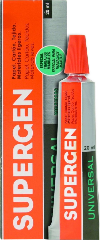 Exp 24 pegamento supergen universal transparente 20 ml