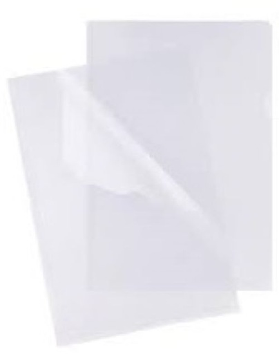 C/100 fundas dossier uñero liso a4 polipropileno transparente