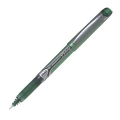 C/12 BOLíGRAFO PILOT V5 GRIP VERDE PUNTA 0,5MM