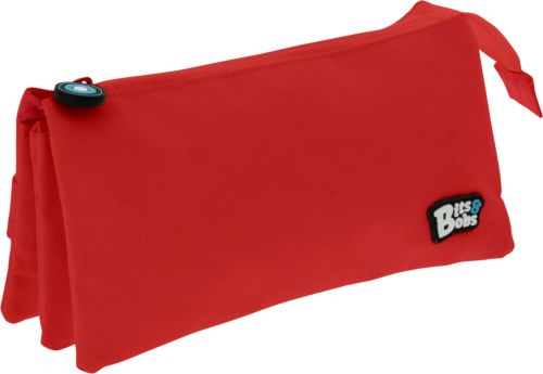 [37545451] PORTATODO TRIPLE PLANO BITS &amp;BOBS ROJO 24,5X12X14 CM