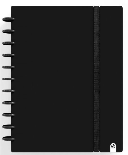 CUADERNO INGENIOX A4 80H HORIZONTAL NEGRO