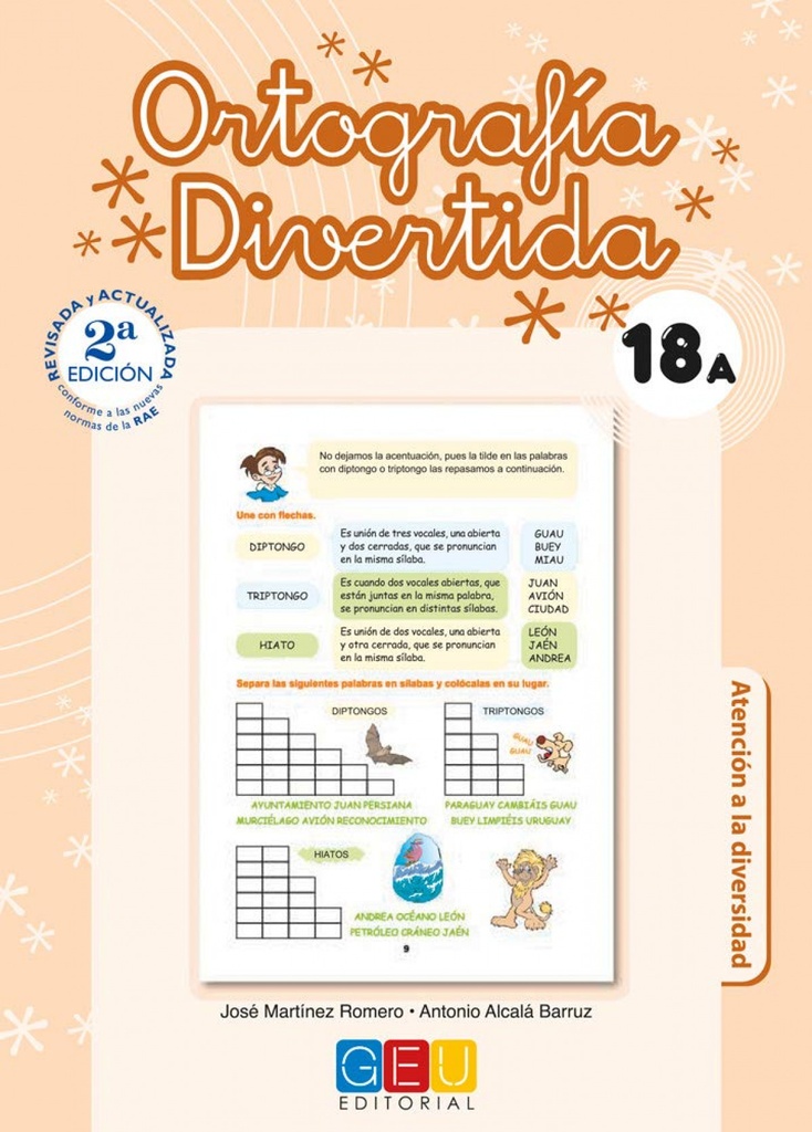 Ortografía divertida 18A