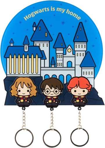 COLGADOR DE LLAVES CON LLAVERO HARRY POTTER