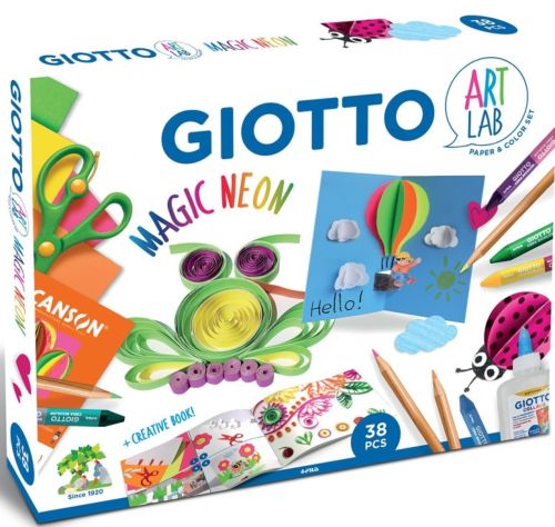 [F582200] Set art lab magic neon giotto