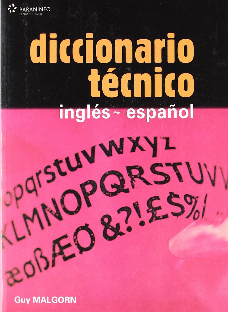 DICCIONARIO TECNICO INGLES-ESPAÑOL