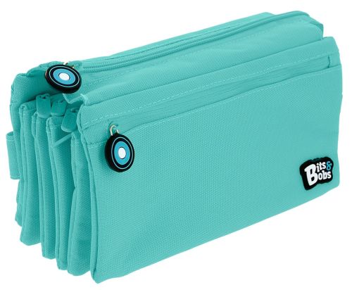 PORTATODO CUADRUPLE PLANO BITS &amp;BOBS TURQUESA 23X12 CM