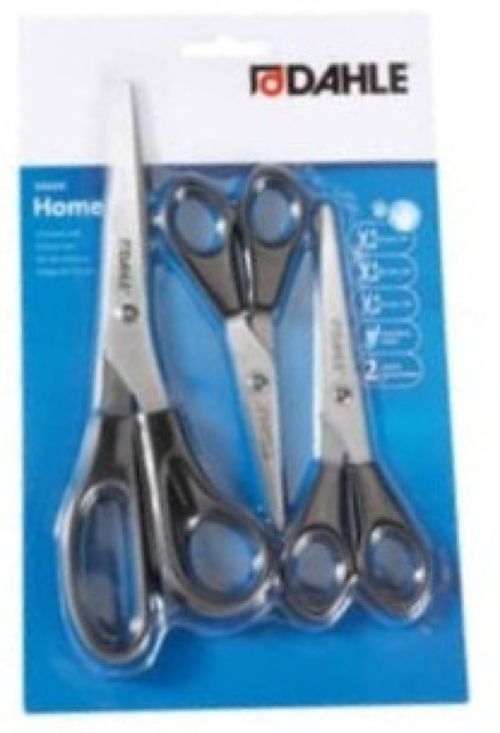 Set 3 tijeras básicas dahle home y office