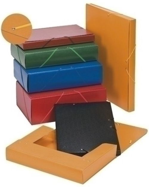 CARPETA PROYECTOS CARTON FORRADO L.3 CM AMARILLO