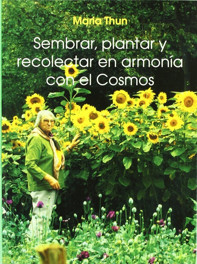 Sembrar plantar recolectar en armonía con el cosmos
