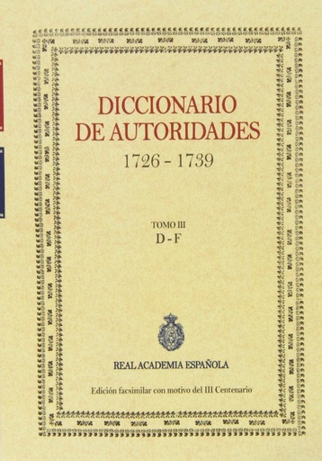 Diccionario de autoridades