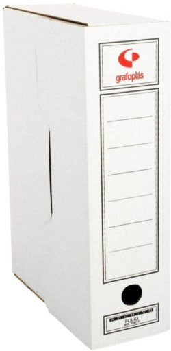 C/50 ARCHIVADOR DEFINITIVO CARTON DOBLE Fº 367X253X200MM