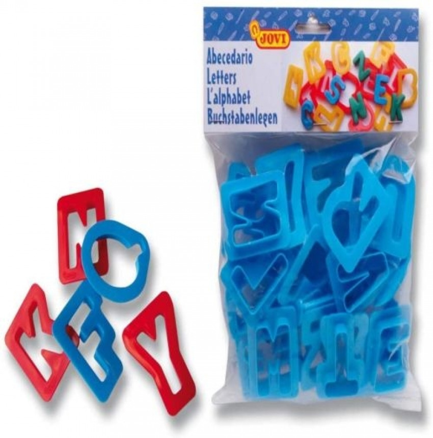 BOLSA MOLDES LETRAS ABECEDARIO