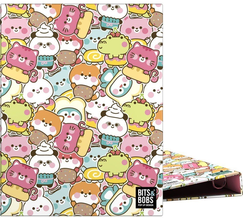 CARPETA ANILLAS A5 FOR.4O20 B&amp;B KAWAII 19,3x22,5x3,7cm