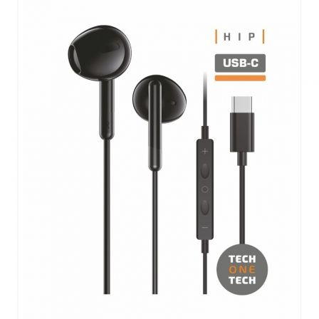 AURICULARES HIP TECH NEGROS INTRAUDITIVOS