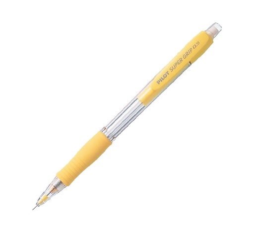 [H-185-SL-AM] PORTAMINAS PILOT SUPER GRIP 0.5MM AMARILLO