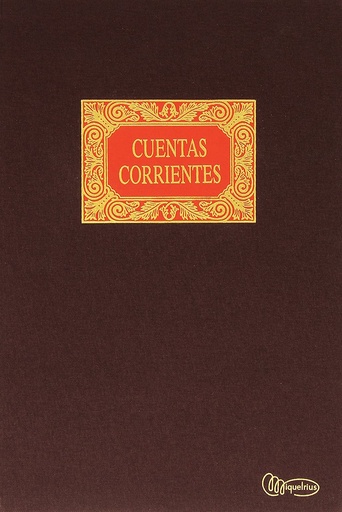 [4022] Libro cuentas corrientes fº 100 hojas
