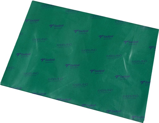 [S0718116] BOLSA 25+1 HOJAS PAPEL SEDA SADIPAL 50X75CM VERDE OSCURO