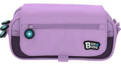 PORTATODO TRIPLE CON SOLAPA BITS&amp;BOBS LAVANDA