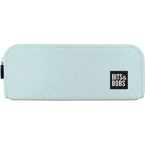 PORTATODO SILICONA AZUL GLITTER B&amp;B 23,1x31,3x2,8cm