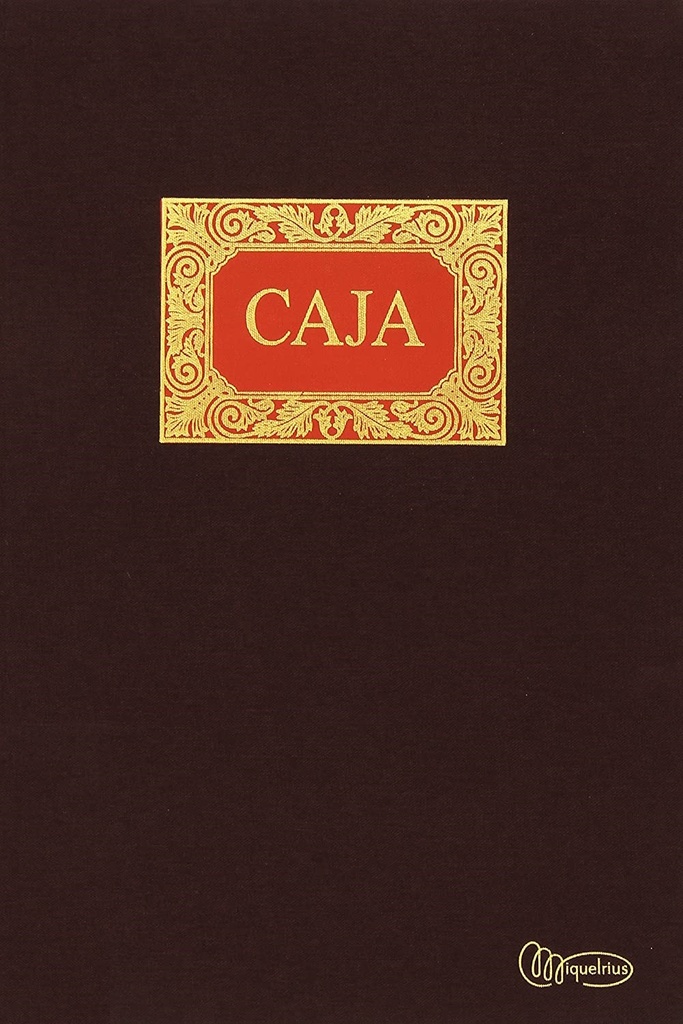 Libro caja entrada/salida fº 100 hojas