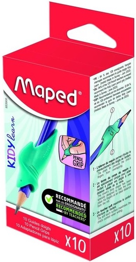 [853900] C/ 10 ADAPTADORES ERGONOMICOS KIDY LEARN