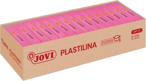 C/15 TACOS PLASTILINA JOVI 72 GRANDE 350G. ROSA