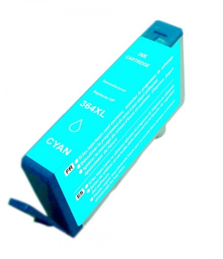 CARTUCHO TINTA COMPATIBLE HP 364XL CB323EE CIAN