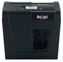 Destructora rexel secure x6 corte en particulas color negro