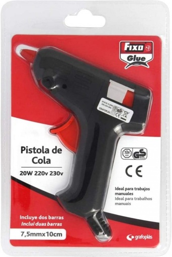 [00058210] PISTOLA ENCOLADORA 20W + 2 BARRAS DE COLA GRAFOPLAS