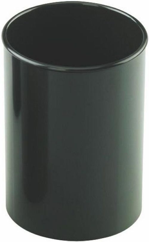 CUBILETE DE PLASTICO RECICLADO OPACO NEGRO