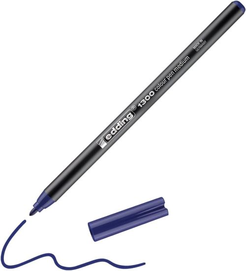 C/10 ROTULADOR EDDING 1300 AZUL 03 PUNTA DE FIBRA